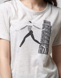 T Zone Short Sleeve T-Shirt Photoprint Non Raglan Girly