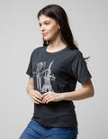 T Zone Short Sleeve T-Shirt Photoprint Non Raglan Girly