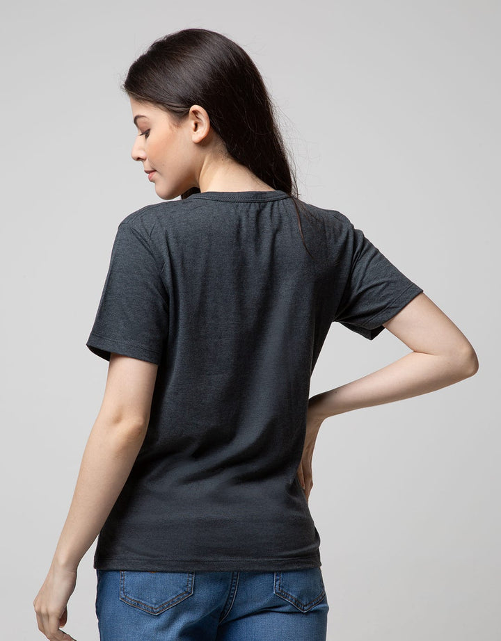 T Zone Short Sleeve T-Shirt Photoprint Non Raglan Girly
