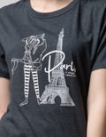 T Zone Short Sleeve T-Shirt Photoprint Non Raglan Girly