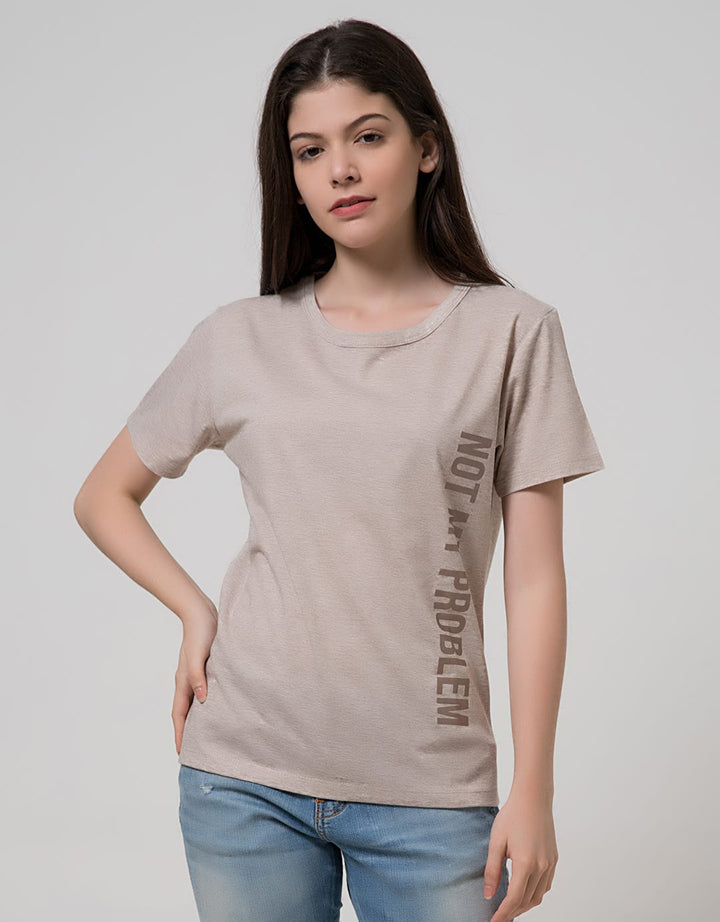 T Zone Short Sleeve T-Shirt Wording Not My Problem