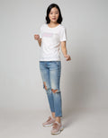 T Zone Short Sleeve T-Shirt Wording Beautiful