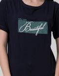 T Zone Short Sleeve T-Shirt Wording Beautiful