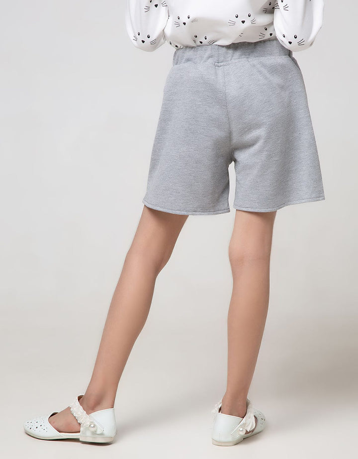 Little M Short Pants Ribbon Knit