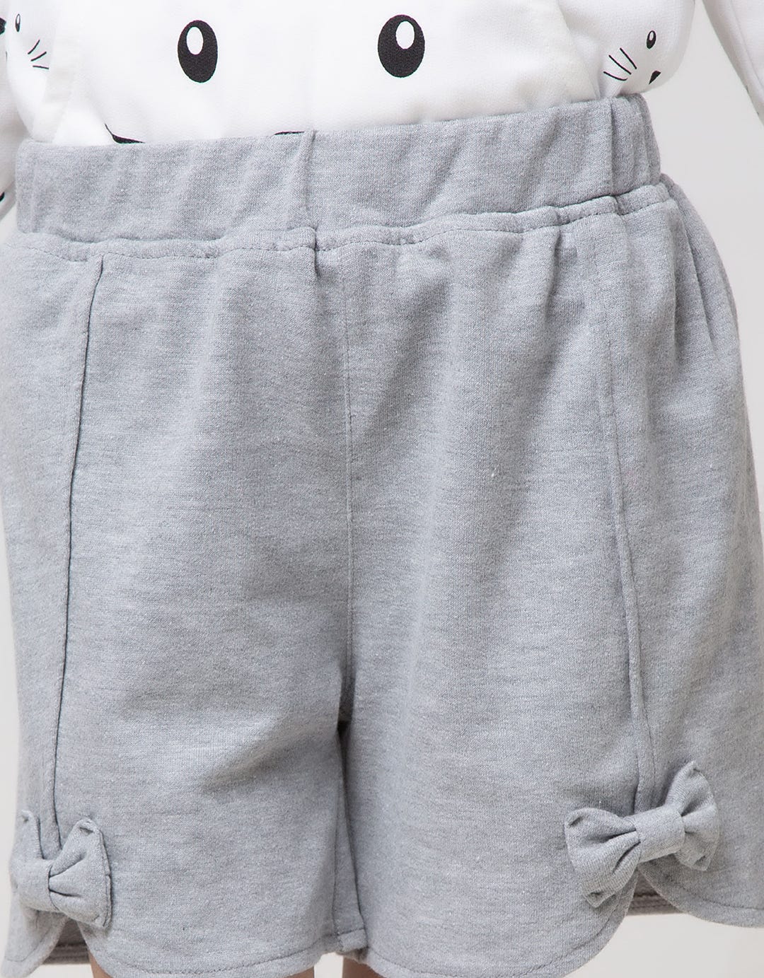 Little M Short Pants Ribbon Knit