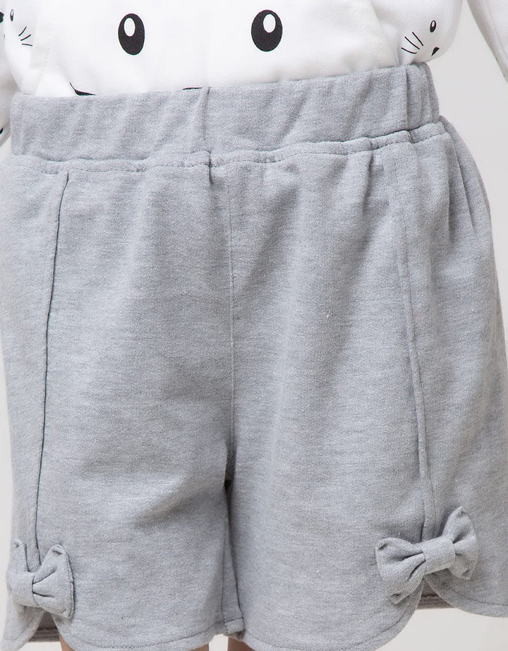 Little M Short Pants Ribbon Knit