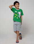 Little M Top-Bottom-Set T-Shirt Animal Sambung