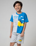 Little M Top-Bottom-Set Cut N Sewn Dino Facts