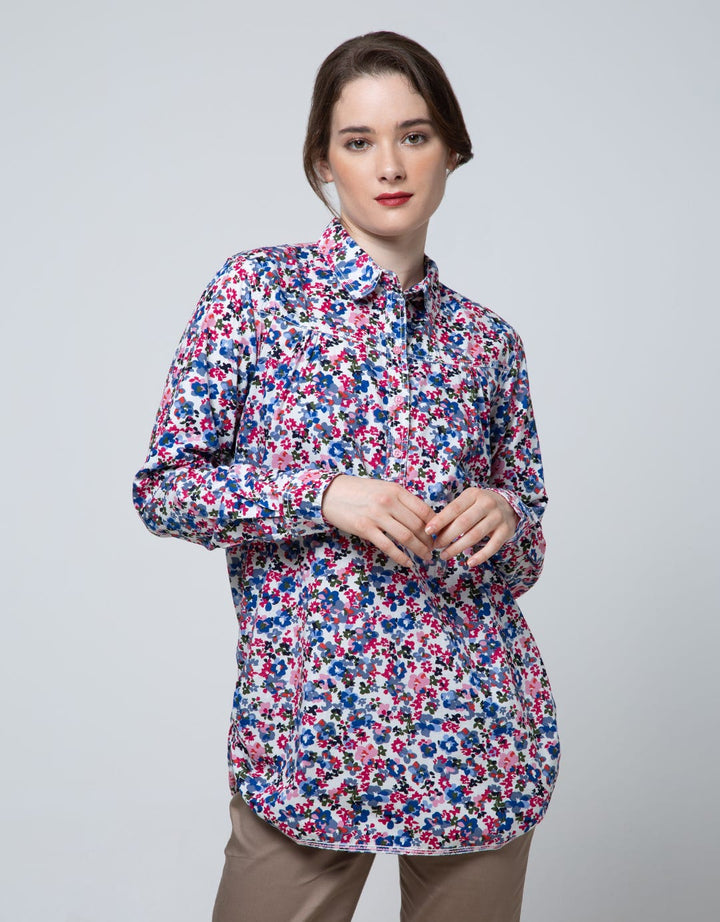 LS BLOUSE TOP COT
