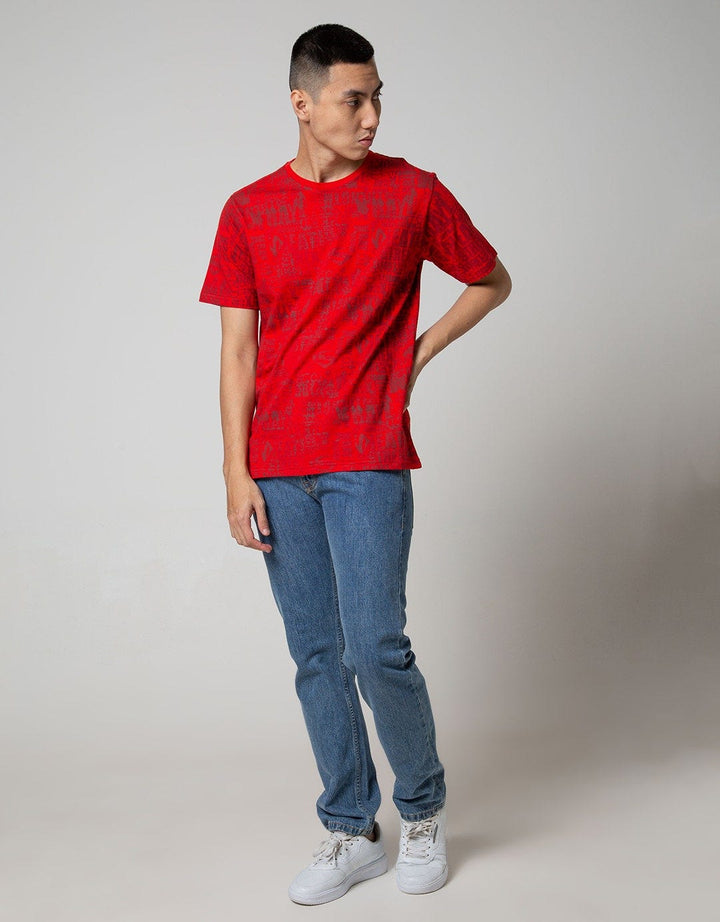 T Zone Short Sleeve T-Shirt Wb Fullprint Superman New 52 Core Style