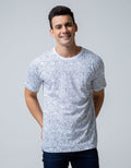 T Zone Short Sleeve T-Shirt Wb Fullprint Superman Fractal Graphic