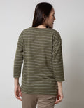 Phenomenal T-Shirt Stripes With Neck Rib