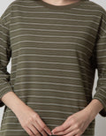 Phenomenal T-Shirt Stripes With Neck Rib