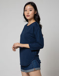 Phenomenal Long Sleeve T-shirt Plain Neck Rib