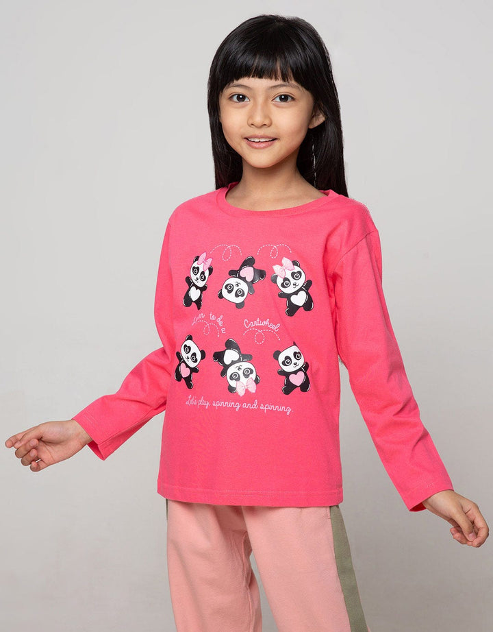 Little M Long Sleeve T-Shirt Enam Panda