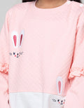 Little M Sweatshirt Ruffle Bunny