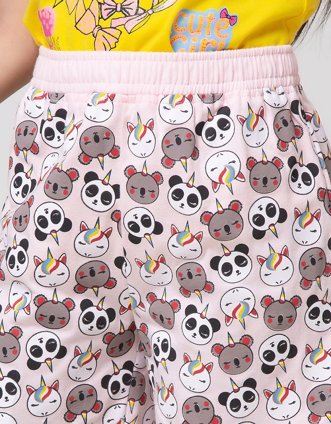Little M Short Pants Full Print Panda