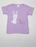 Pipiniko Short Sleeve T-Shirt Bunny Flower