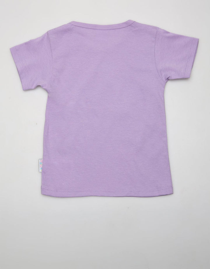 Pipiniko Short Sleeve T-Shirt Bunny Flower