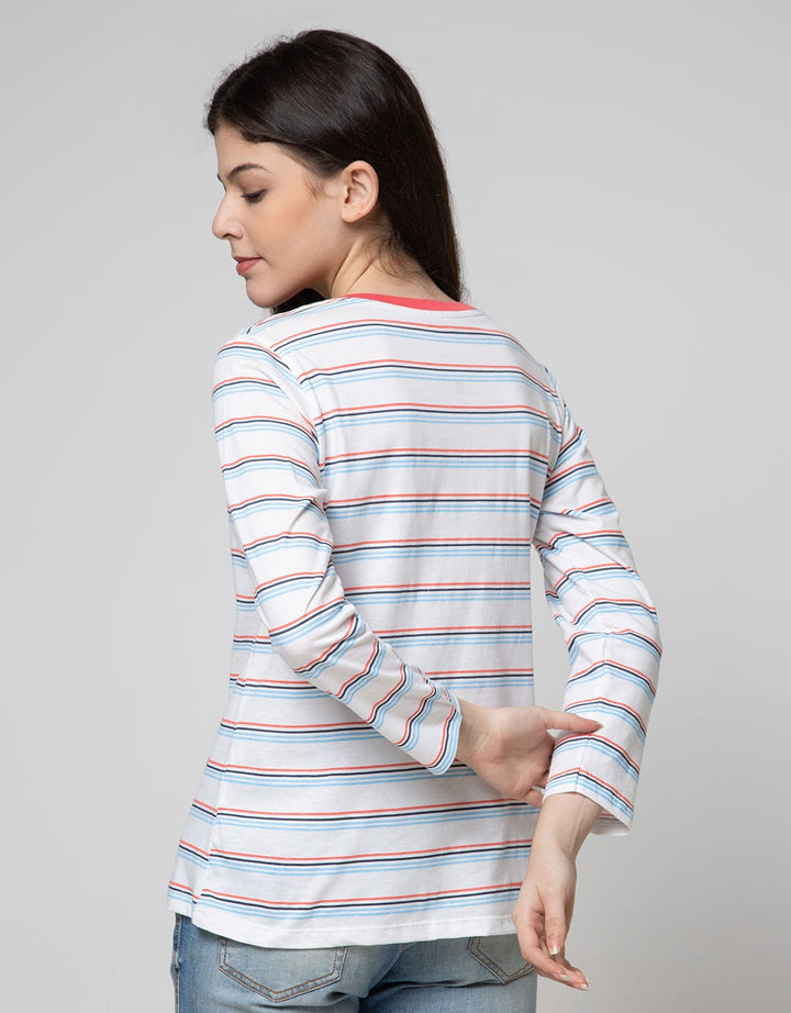 T Zone Long Sleeve T-Shirt Basic Regular Girly