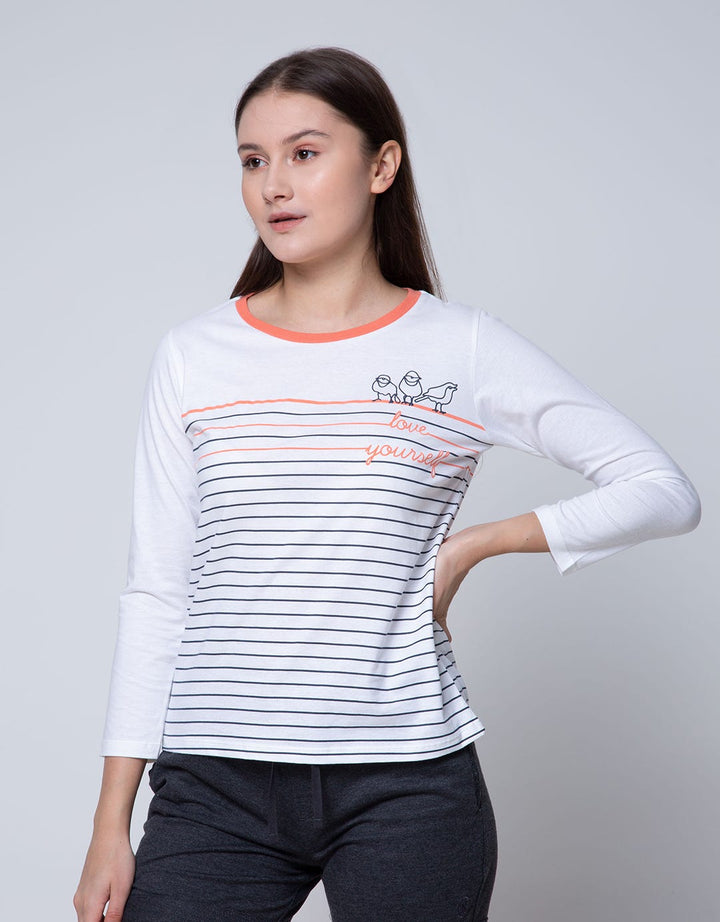 T Zone Long Sleeve T-Shirt Basic Regular Girly