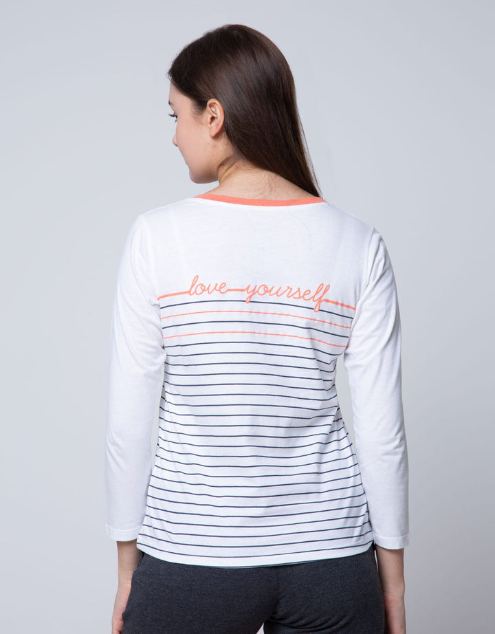 T Zone Long Sleeve T-Shirt Basic Regular Girly