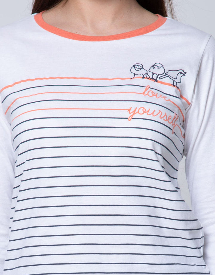 T Zone Long Sleeve T-Shirt Basic Regular Girly
