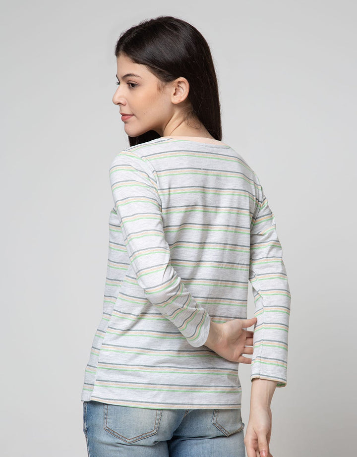 T Zone Long Sleeve T-Shirt Basic Regular Girly