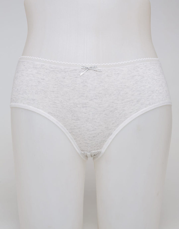 Nevada Midi Briefs Plain Rubber Flower