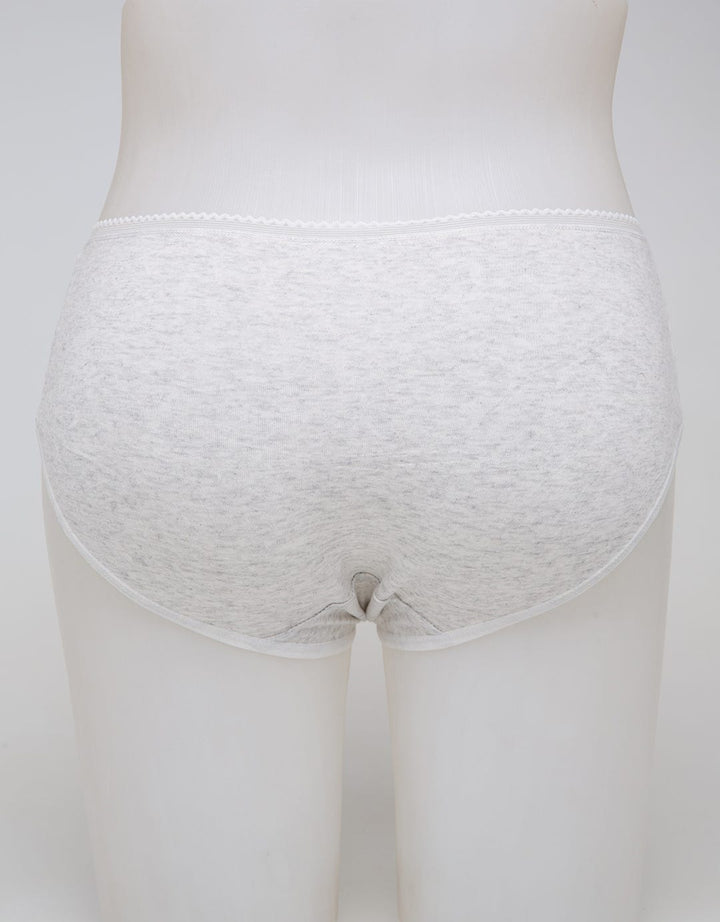 Nevada Midi Briefs Plain Rubber Flower