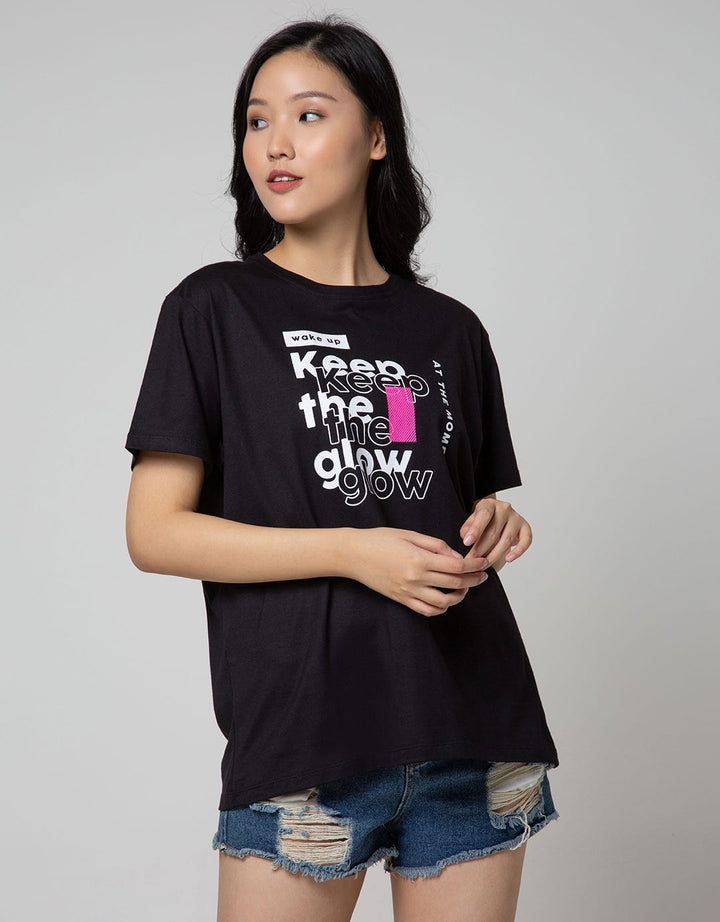 Nevada Short Sleeve T-shirt Tencel Oversized Keep The Glow