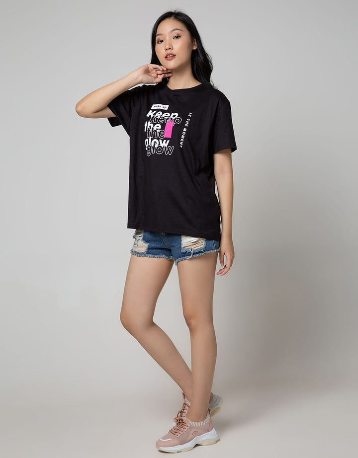Nevada Short Sleeve T-shirt Tencel Oversized Keep The Glow