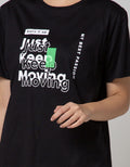 Nevada Short Sleeve T-shirt Tencel Oversized Just Keep Moving