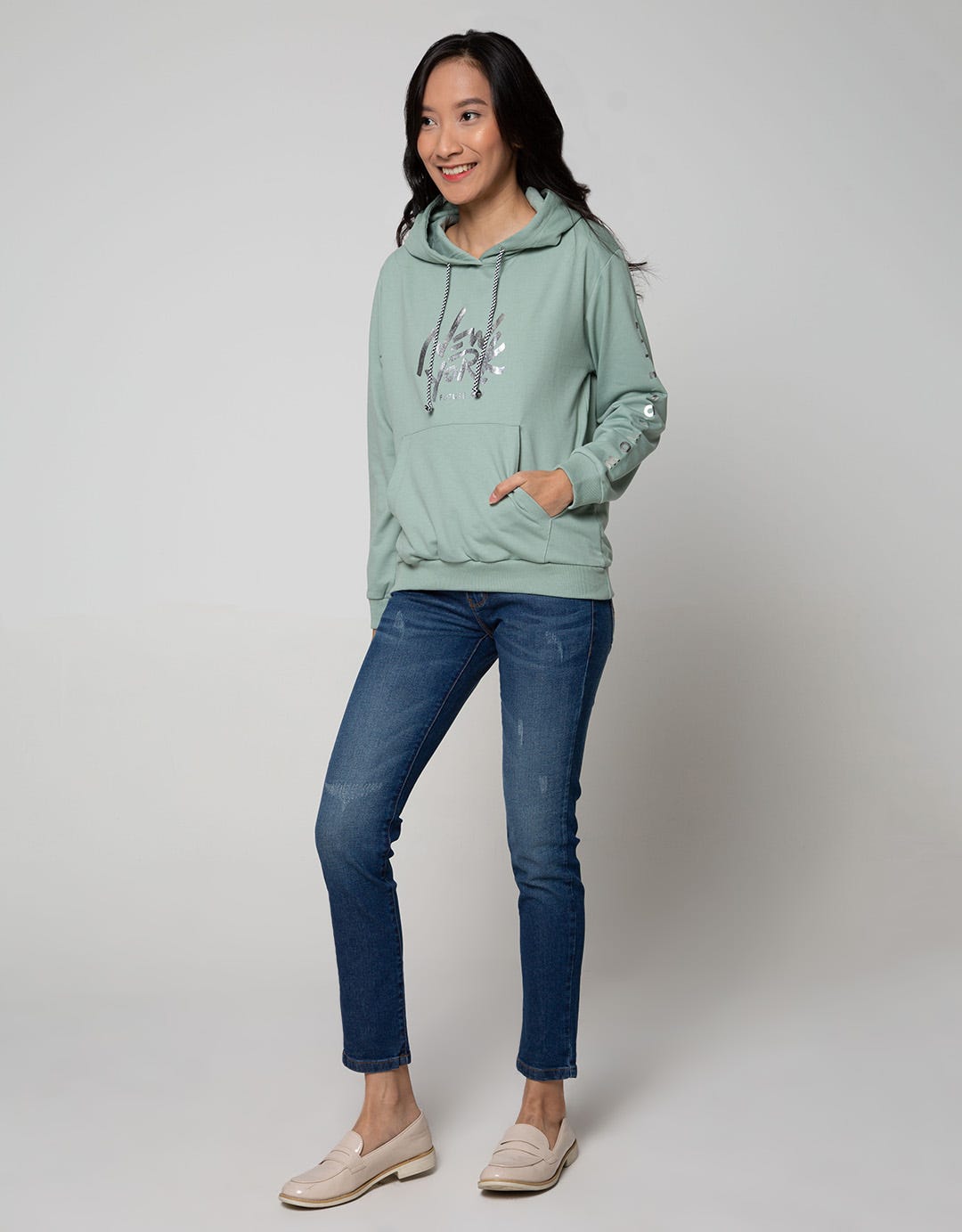 Nevada Foil Pullover Sweatshirt