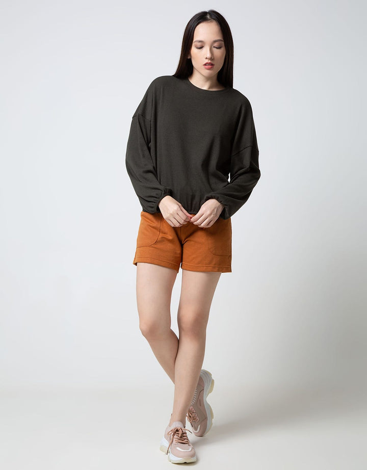 Nevada Sweatshirt Round Neck Rib