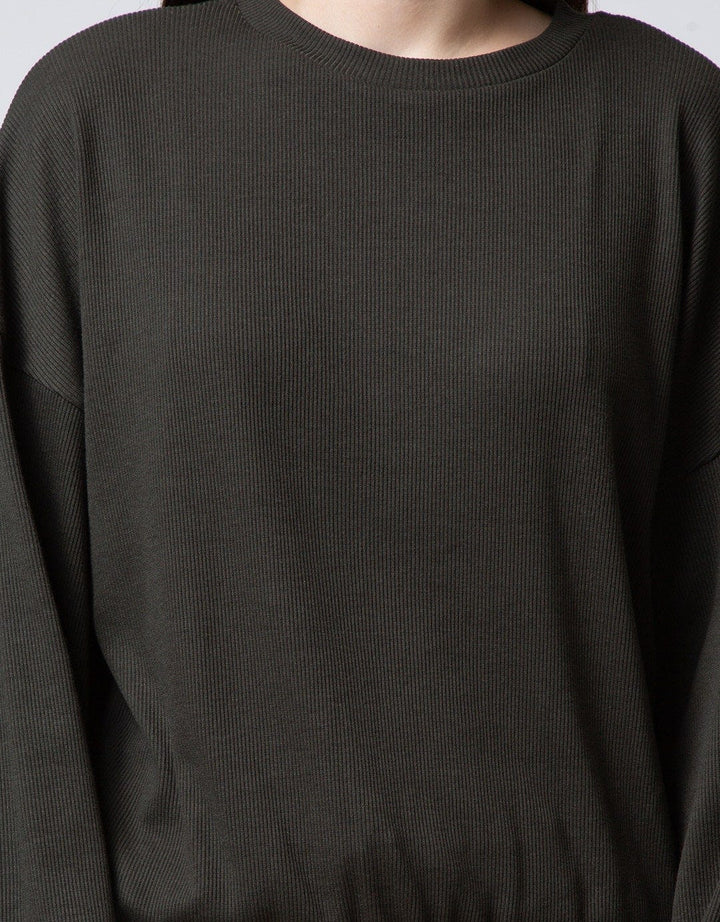 Nevada Sweatshirt Round Neck Rib
