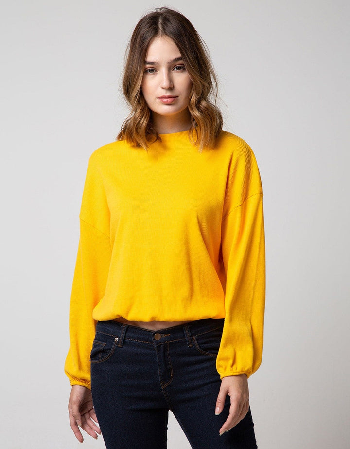 Nevada Sweatshirt Round Neck Rib