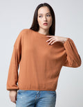 Nevada Sweatshirt Round Neck Rib