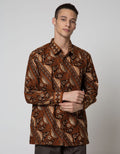 Arjuna Weda Batik Parang Kemeja Batik Pria
