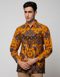 Arjuna Weda Kemeja Batik Kembang Kipas