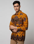 Arjuna Weda Kemeja Batik Kembang Kipas