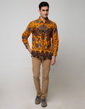 Arjuna Weda Kemeja Batik Kembang Kipas