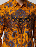 Arjuna Weda Kemeja Batik Kembang Kipas