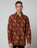 Arjuna Weda Batik Parang Kemeja Batik Pria