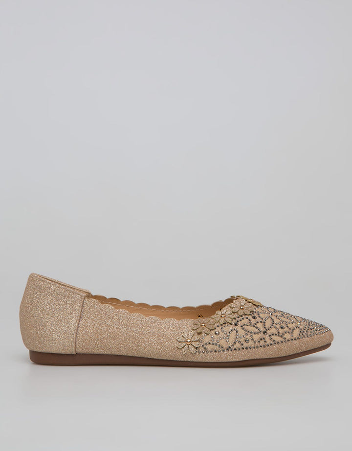 Peter Keiza Flatshoes Flower Detail Amante