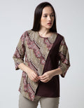 Connexion Long Sleeve Blouse Plain Batik Lurus