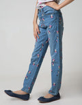 Disney Denim Long Pants Minnie Full Print
