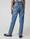 Disney Denim Long Pants Minnie Full Print