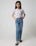Disney Denim Long Pants Minnie Full Print