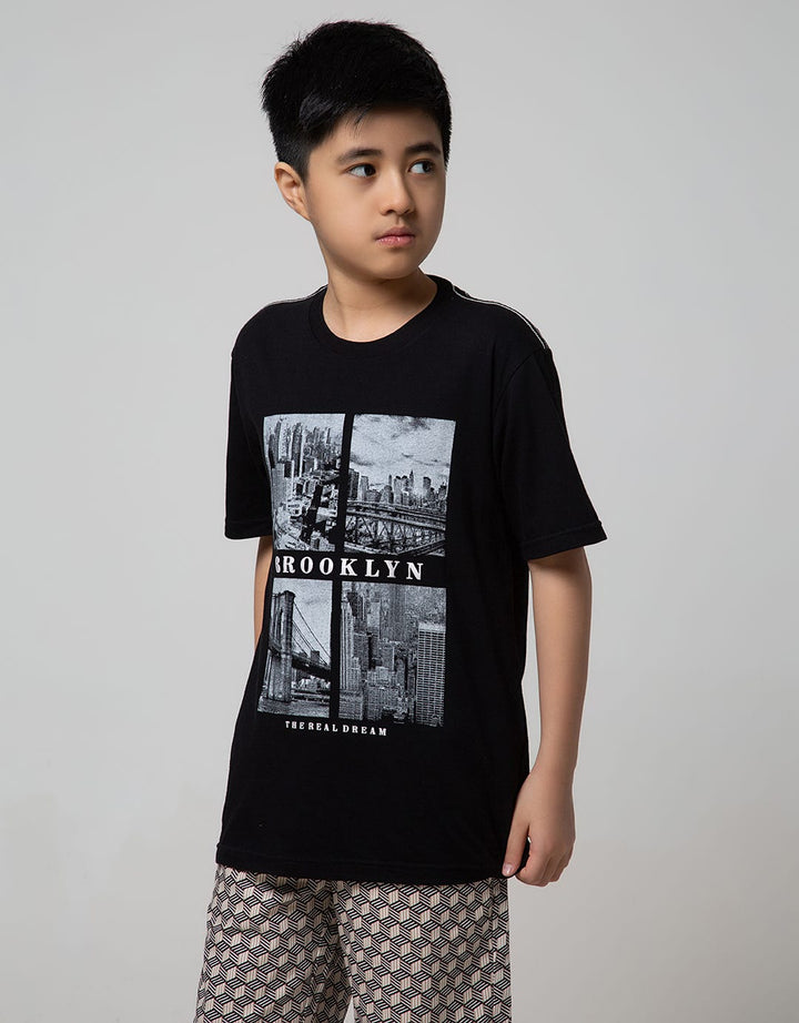 Nevada Kids Short Sleeve T-Shirt Brooklyn Square
